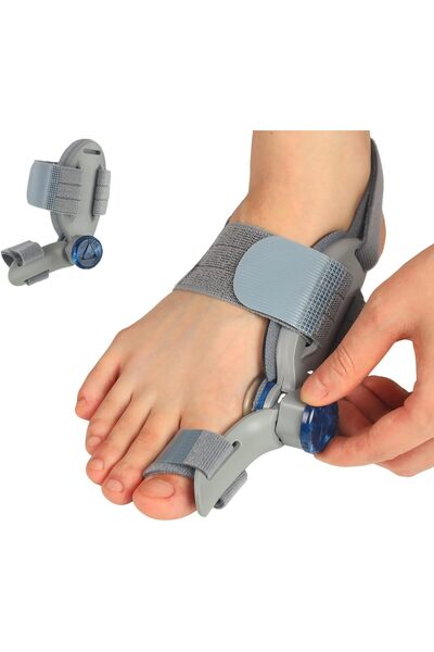 Generic Bunion Corrector for Women and Men — Adjustable Dial with Silicone Pad, Fits Left or Right Foot (1