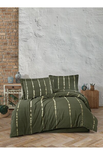 Fiesta Tekstil Ranforce Double Duvet Cover Set Hand Made