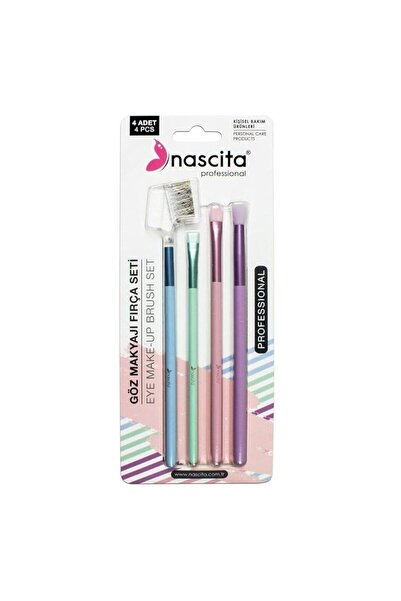 Pratik Göz Makyajı Fırça Seti 73 (4'Lü)