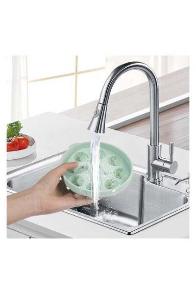 Generic 2 Pcs Rose Flower Silicone Molds, 9-Cavity Rose Shape (Dishwasher Safe)