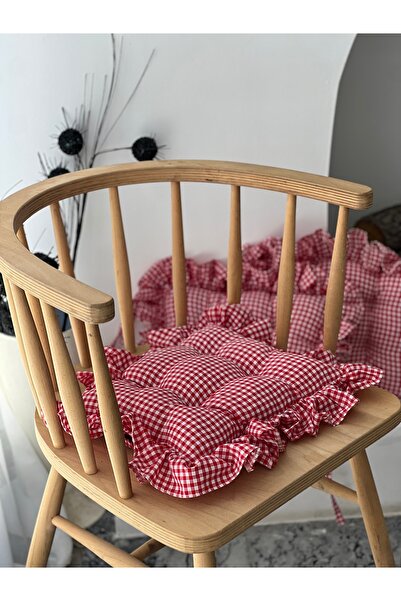 KaiAtelier Mia Keten İç Dolgulu Sandalye Minderi / Yer Minderi