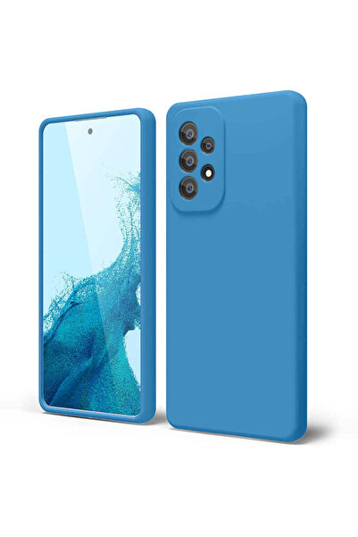 Casey Studios Husă silicon Samsung Galaxy A53, cu microfibră, subțire, margin...