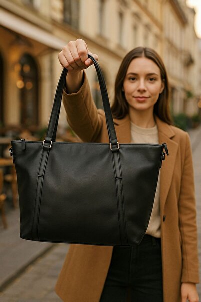 citycenterfashion Women's Double Strap Large Shoulder Bag Cty-Lbn-1197