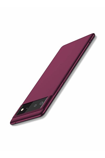 Generic Case for Google Pixel 6 - Ultra-Thin Slim Fit Soft Flexible Matte Dark Red