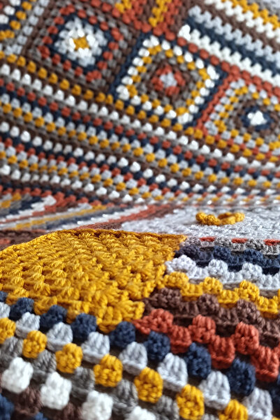 nftart.design Knitted Sofa Throw & TV Blanket & Lap Blanket