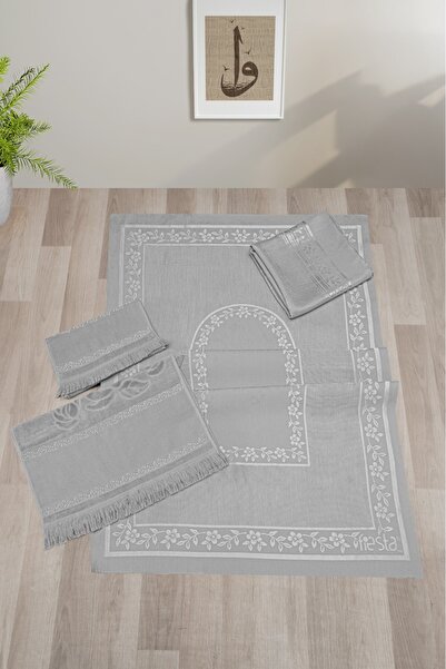 Fiesta Tekstil 4’lü Etamin İşlenecek Seccade Seti