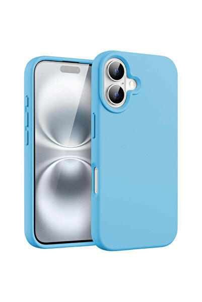 Casey Studios Husa Silicon iPhone 16 Plus, cu Microfibra, Slim, de Protectie,...