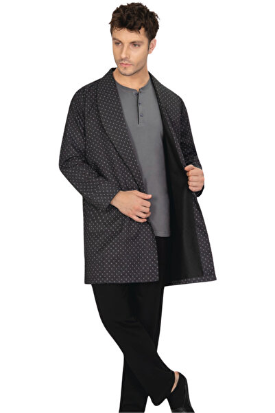 vory Men's 5 Piece Groom's Robe Pajama Set Vr.A77.N70:Y01.D18