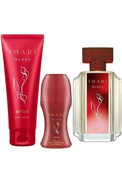 AVON Imari Queen set — 3 products: Eau de toilette 50 ml, Body lotion 125 ml, Roll-on 50 ml