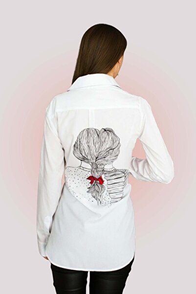 Suavette Best Friends Hand-Painted Shirt from Bamboo and Cotton