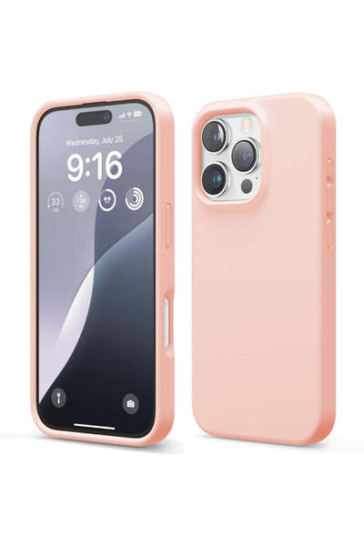 Casey Studios Husa Silicon iPhone 16 Pro, cu Microfibra, Slim, de Protectie, ...
