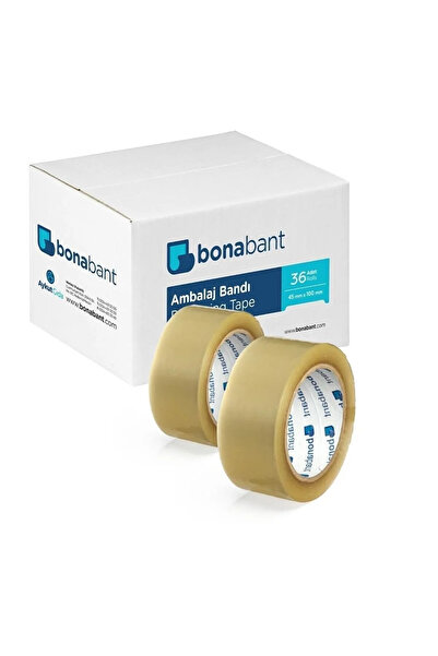 Pembe Ağaç Tasarım Atölyesi 100 Metre 45 mm 4,5 cm 1.Kalite Şeffaf Bant