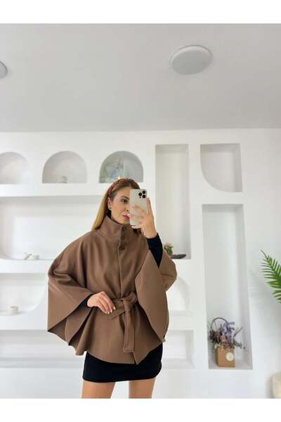 İrka Moda ZR Kaşe Panço