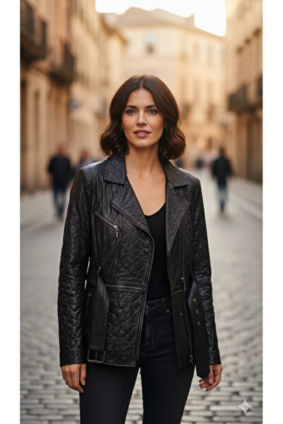 SNR Leather Jacket Genuine Lambskin Coat