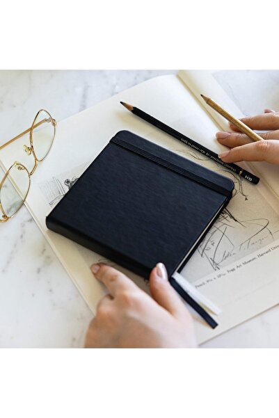 Hype Store 12X12 cm Hard Cover 80 Sheets 140 Gr. Sketch Book - Sketch Book - ...