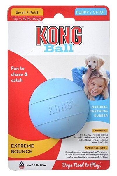 Kong Yavru Köpek Delikli Top S 6,5cm