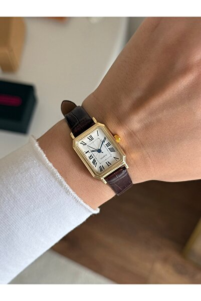 RoseandRoses Vera Special Series Vintage Model Leather Strap Women Wristwatch