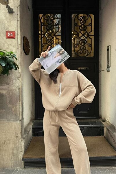 Ferte Γυναικείο ΣΕΤ ΦΟΡΜΑΣ ΜΕ ΦΕΡΜΟΥΑΡ OVERSIZE ΣΕΤ ΦΟΡΜΑΣ ΜΕ ΦΕΡΜΟΥΑΡ