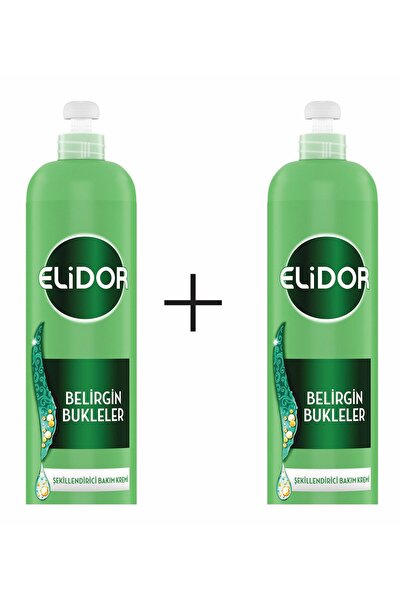 Elidor 7/24 Şekillendirici Saç Bakım Kremi Belirgin Bukleler 240 ml 2 adet