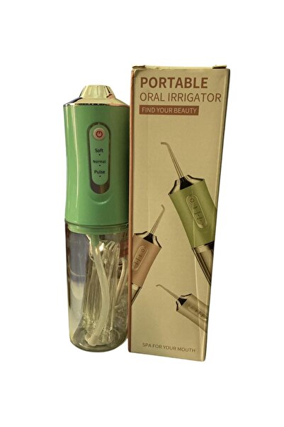 Portable Electronic Portable Cordless Water Flosser & Dental Irrigator with 3 Cleaning Modes, USB Rechargeable
