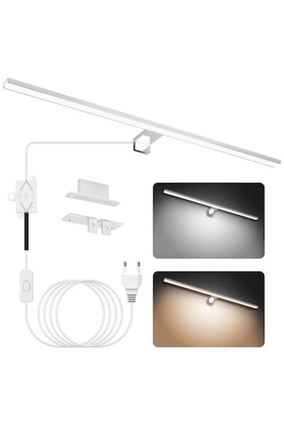 BTF Lighting NIORSUN LED Mirror Light, Adjustable 4000K-6000K, 18W, 80cm, IP44