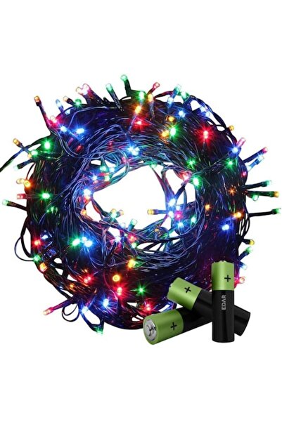 OEM Șir de lumini de Crăciun, cu baterii, cu telecomandă, pentru interior/ext...