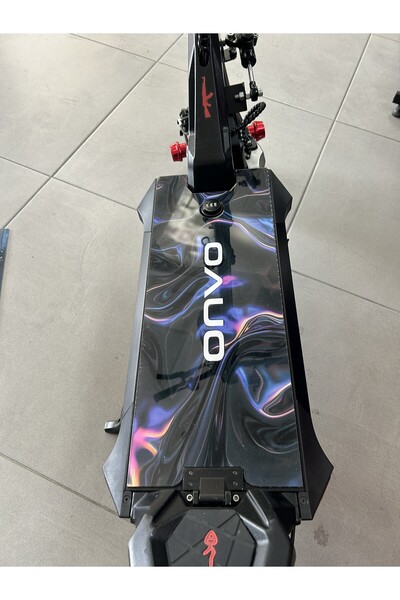 bisiklet dünyam Onvo Elektrikli Scooter RX4 Yapışkanlı Pleksi Tabanlık / Deck...