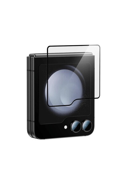 Flippy Tempered Glass Screen Protector for Samsung Galaxy Z Flip 6 - Full Glu...