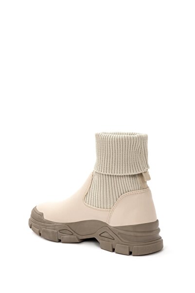 U.S. Polo Assn. Γυναικείες Μπεζ Μπότες