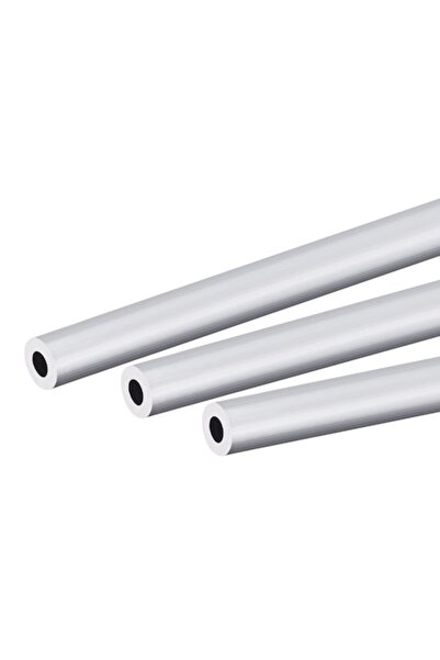 Liola Aluminum Tube 6063, 10mm Outer Diameter, 5mm Inner Diameter, 250mm Length, T5, Set of 3 pcs