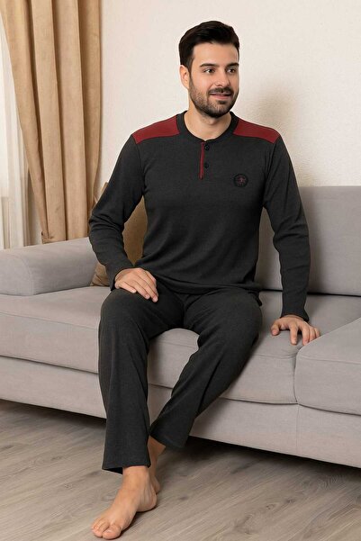 Tenra Men's Pajama Set 100% Cotton