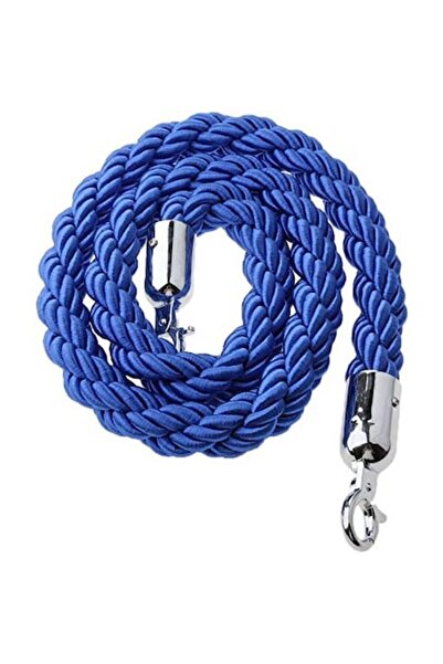 Paccor Кадифено въже за направляващи стълбове, 1,5 м, кука от неръждаем метал...