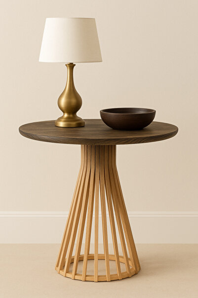 Onouqo Palermo Yuvarlak Modern Klasik Rustik Retro Vintage Naturel Dekoratif ...