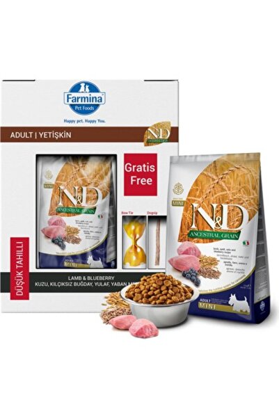 N&D Nd Düşük Tahıllı Kuzu Yaban Mersini Küçük Irk Köpek Maması 2,5 kg