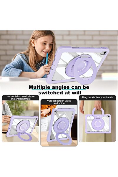 HYX Protective Case for iPad A16 11th Gen (11 in) / iPad 10th Gen (10.9 in) - Purple