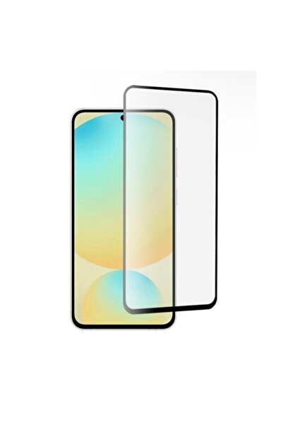 Flippy Protector de ecran din sticlă securizată pentru Samsung Galaxy S24 FE, acoperire completă 111D, HD, margini negre,