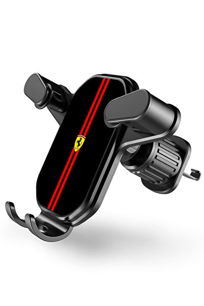 WANNA PROTECT 360 Dönebilen Kancalı Araç İçi Ferrari Tasarım Baskılı Tutucu H...