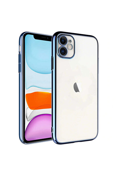 one depot only for quality life غطاء حماية لهاتف آيفون 11 مصنوع من البولي كربونات الصلب مع إطار ملون من ريكسوس