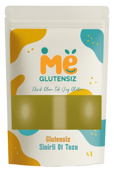 Glutensiz Me 100 Gr Glutensiz Sinirli Ot Tozu - Öğütülmüş Damar Otu (Saf, Doğ...