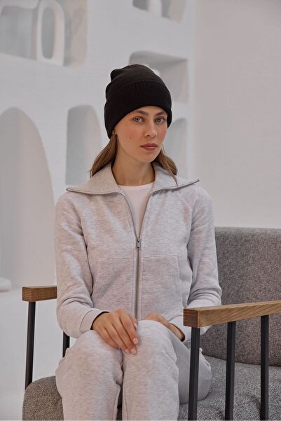 neonstore Unisex Foldable Solid Color Beanie