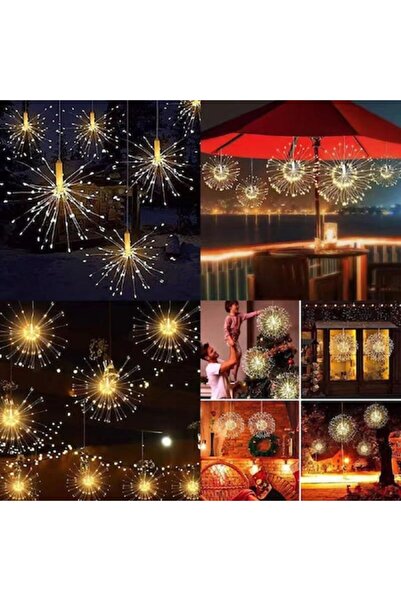 EDAR Set de lumini de Crăciun, 500 LED-uri, 8 moduri, 5 m, alb cald