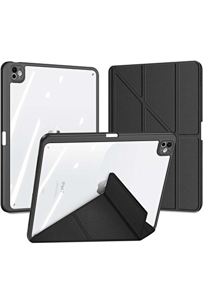 HYX Case for iPad Pro 13-inch (M4, 2024) Slim Folding Folio with Pencil Holder