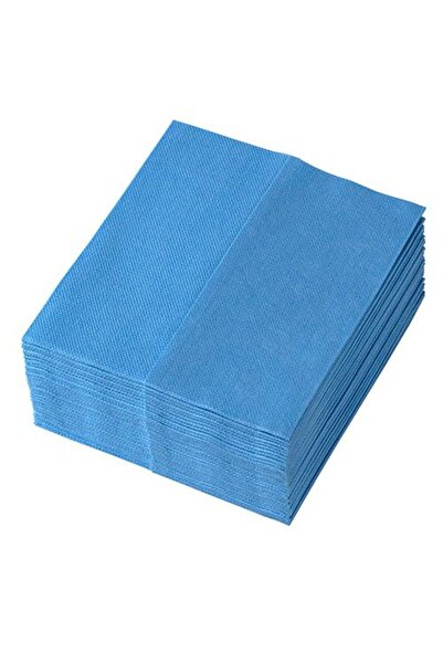 Temak Profix Temca industrial wipes, viscose/PET mix, Z-fold, blue, 36x32 cm, 32 wipes/pack