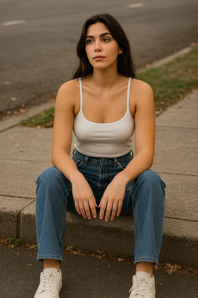 XRAY JEANS Women's Casual Denim Wide Leg Blue Jeans