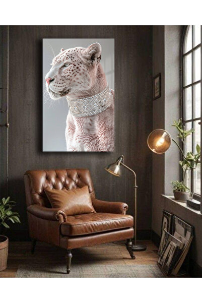 DEKA AKSESUAR PUDRA SİBİRYA KAPLANI CAM TABLO