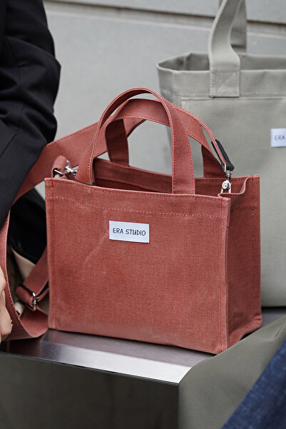 Era Studio Canvas Tote Bag • El - Omuz Çantası • Daily Model