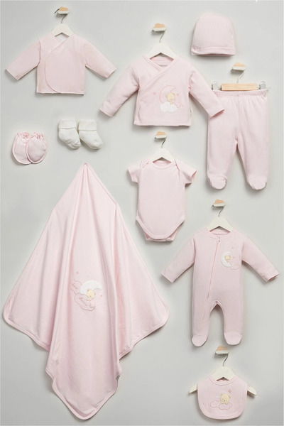 Yumilio مجموعة دببة نائمة من مجموعة سويت بيرز، طقم مكون من 10 قطع منقوشة لحدي...