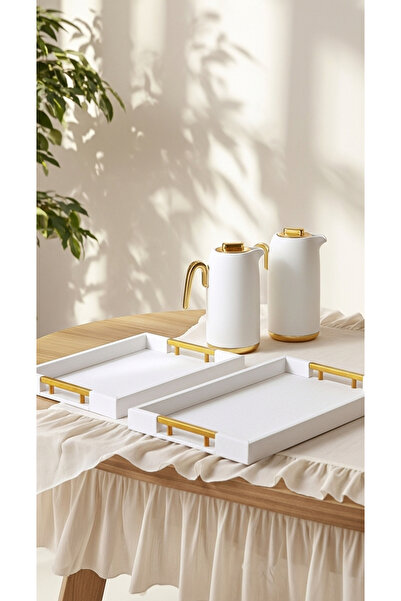Generic Luxurious royal design tea and coffee thermos set + serving trays