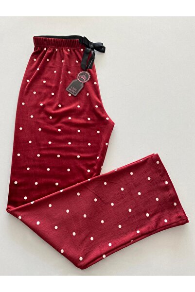 Lady Queen Plus Size French Velvet Pajama Bottoms