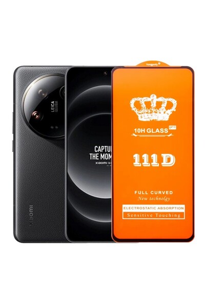 Xiaomi Protector de ecran din sticlă securizată pentru 14 Ultra – Acoperire c...